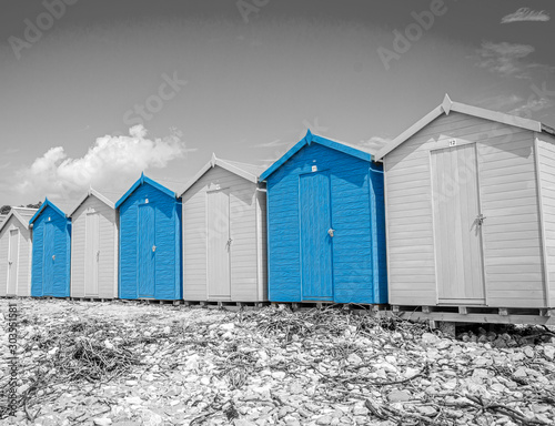 Beach huts © Chris