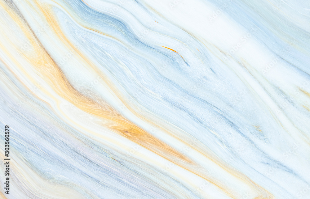 Marble rock texture blue ink pattern liquid swirl paint white dark Illustration background for do ceramic counter tile silver gray that is abstract waves for skin wall luxurious art ideas concept.
