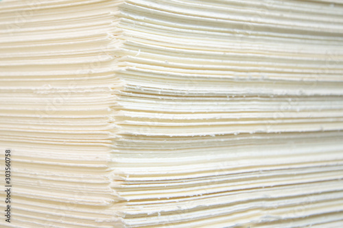 stop the pulp cellulose sheets are prefabricated for making paper photo