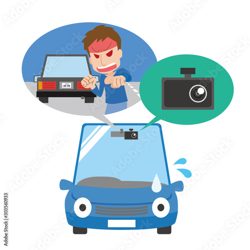 ドライブレコーダー　あおり運転　危険運転　録画　撮影
