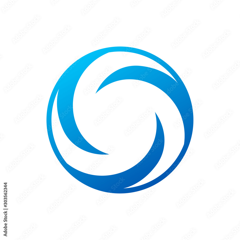 Turbine Circle Logo Design Concept Vector. Vortex Logo Template. Icon Symbol. Illustration Turbine Circle Logo Design Concept Vector. Vortex Logo Template. Icon Symbol. Illustration