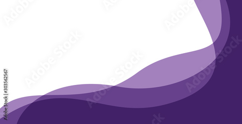 simple purple background . flat purple gradation . wavy background