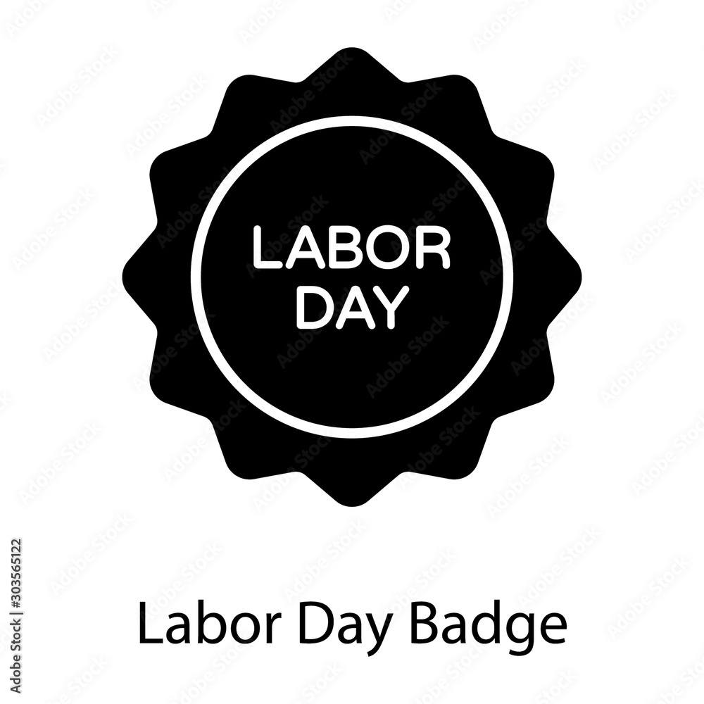 Labor Day Badge Labor Day Badge