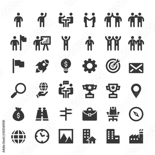 People Icons , Person work group Team Vector