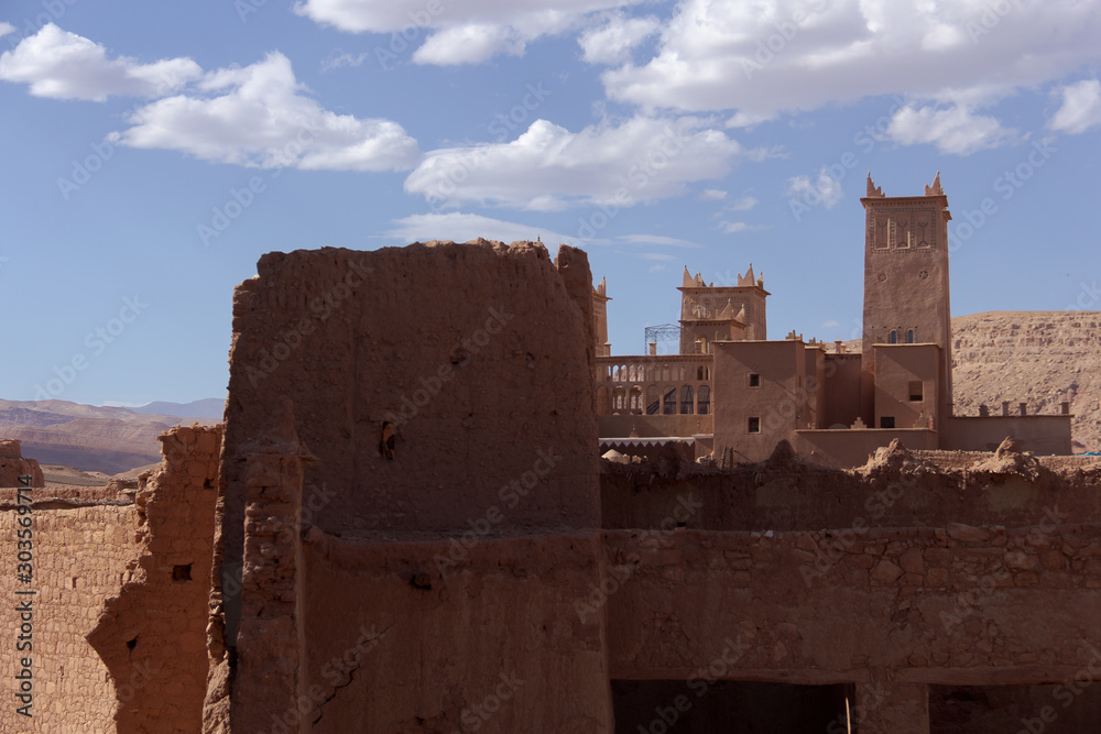 kasbah in the ancient town