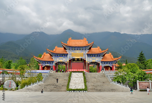 Chongsheng Temple is a Buddhist temple originally built in the 9th century near the old town of Dali in Yunnan province, southern China.