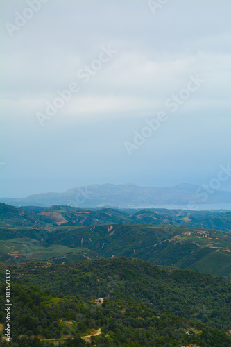 Fototapeta Naklejka Na Ścianę i Meble -  Crete Landscape Panorama Beautiful Nature Sea