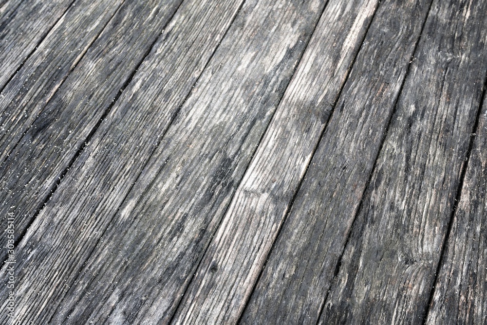 Fototapeta premium Wood texture of an old wine barrel.