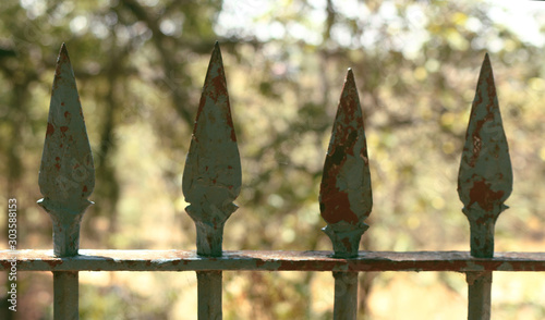 detail of fence