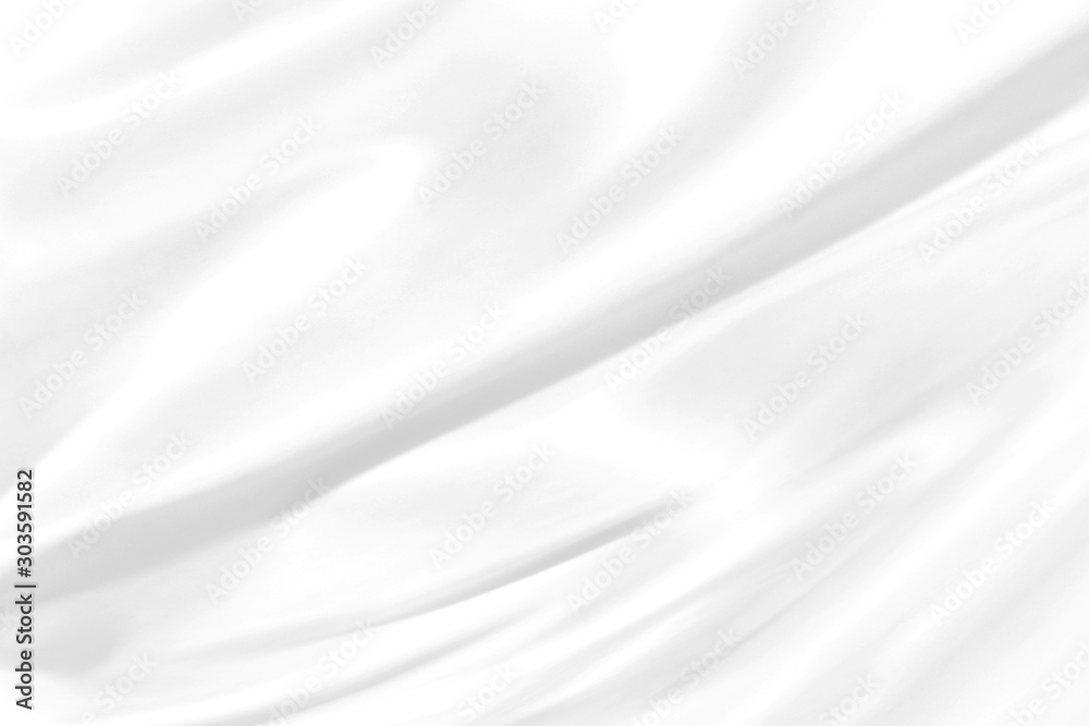 abstract white fabric curve design modern shape wave style background