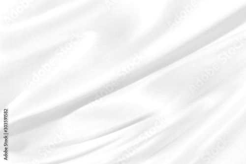 abstract white fabric curve design modern shape wave style background