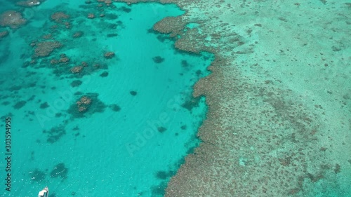 Great Barrier Reef at Lodestone Australia by drone photo
