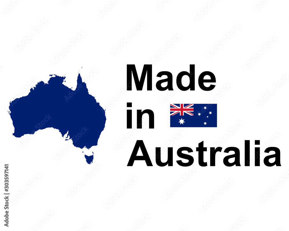 Qualitätssiegel Made in Australia