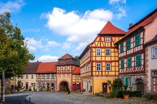 Marktplatz, Königsberg in Bayern, Deutschland  photo