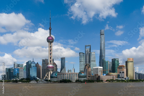 Photography The Bund view, Shanghai, China