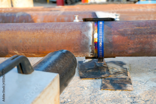 Fotografie X-ray inspection of welds