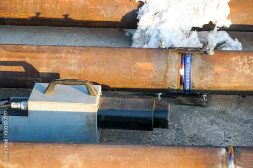 Fotografie X-ray inspection of welds