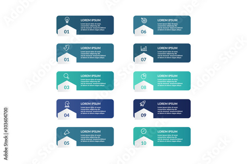 list infographic template design . business infographic concept for presentations, banner, workflow layout, process diagram, flow chart and how it work