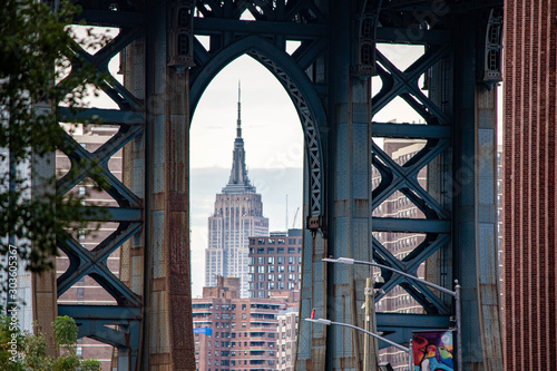 Through the archway