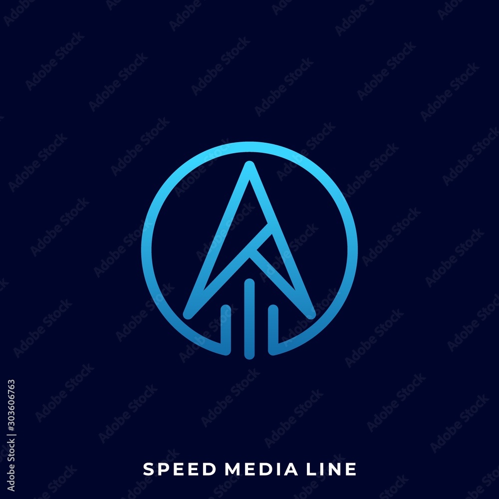 Arrow Fast Illustration Vector Template Arrow Fast Illustration Vector Template