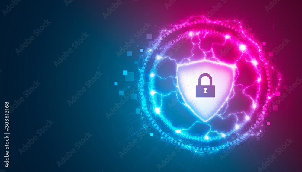 scudo, sicurezza, protezione, informatica, tecnologia futuristica scudo, sicurezza, protezione, informatica, tecnologia futuristica