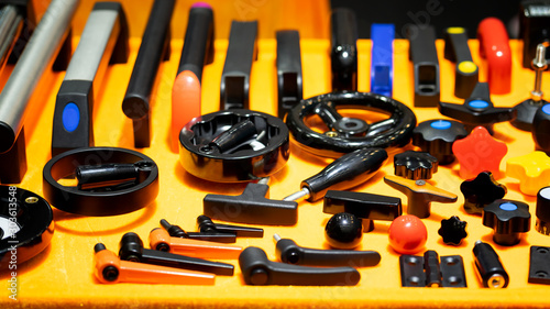 Plastic and rubber parts of automotive manufacturing by high precision mold injection in the factory