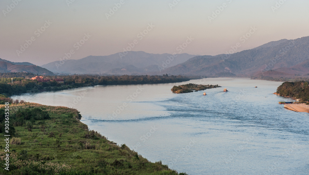 Golden Triangle. Chiang Rai province, Northern Thailand. Golden Triangle. Chiang Rai province, Northern Thailand.