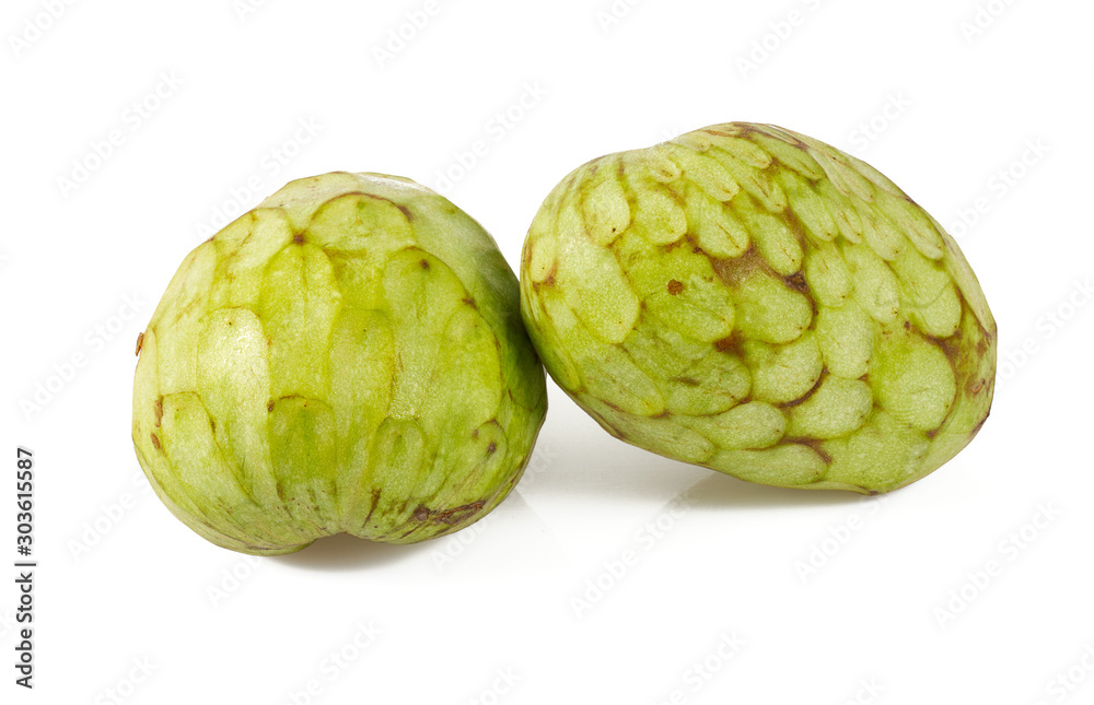 Fototapeta premium annona fruit isolated on white background