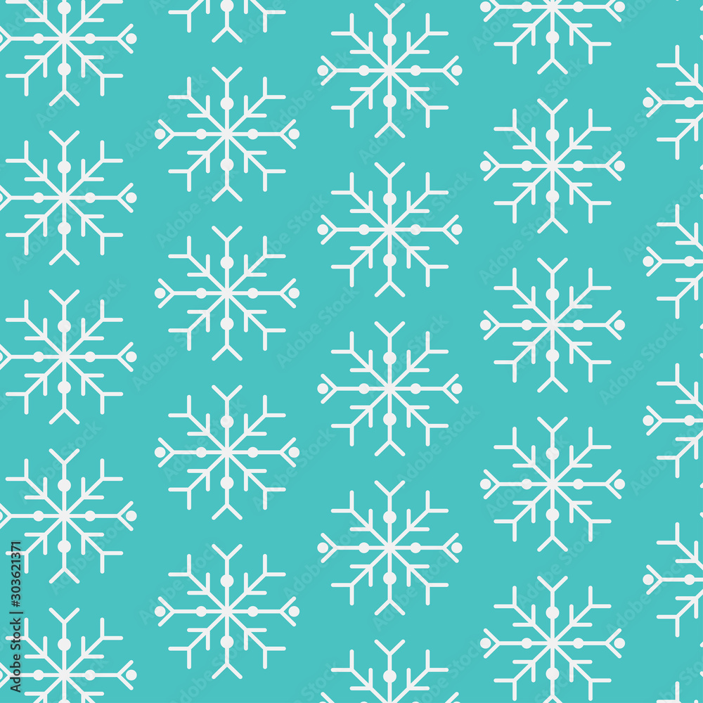 Vector snowflakes background Vector snowflakes background