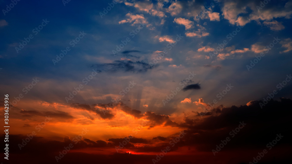 Evening sky concept about natural background Evening sky concept about natural background