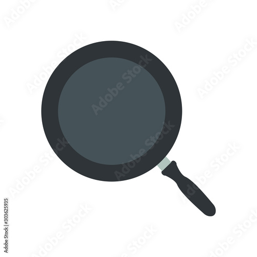Vector pan emoji illustration simple flat design