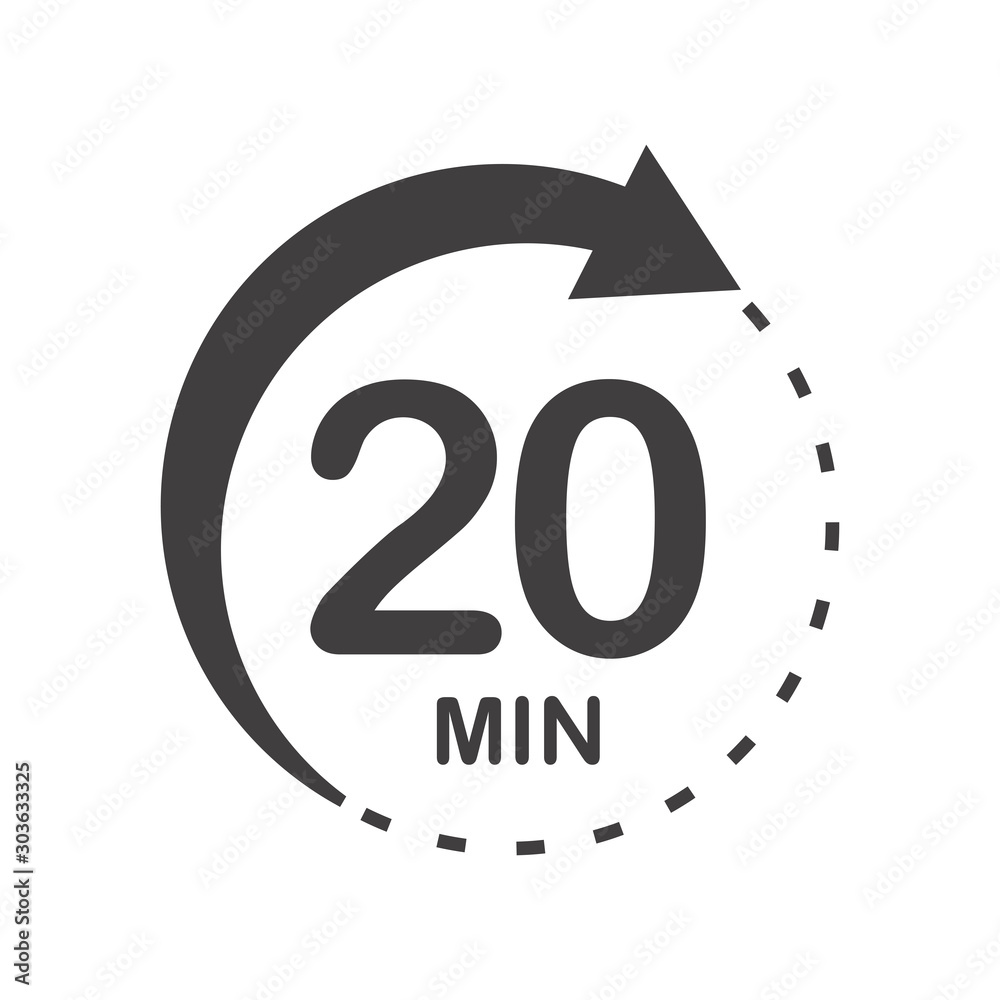 Fotografia Twenty minutes icon
