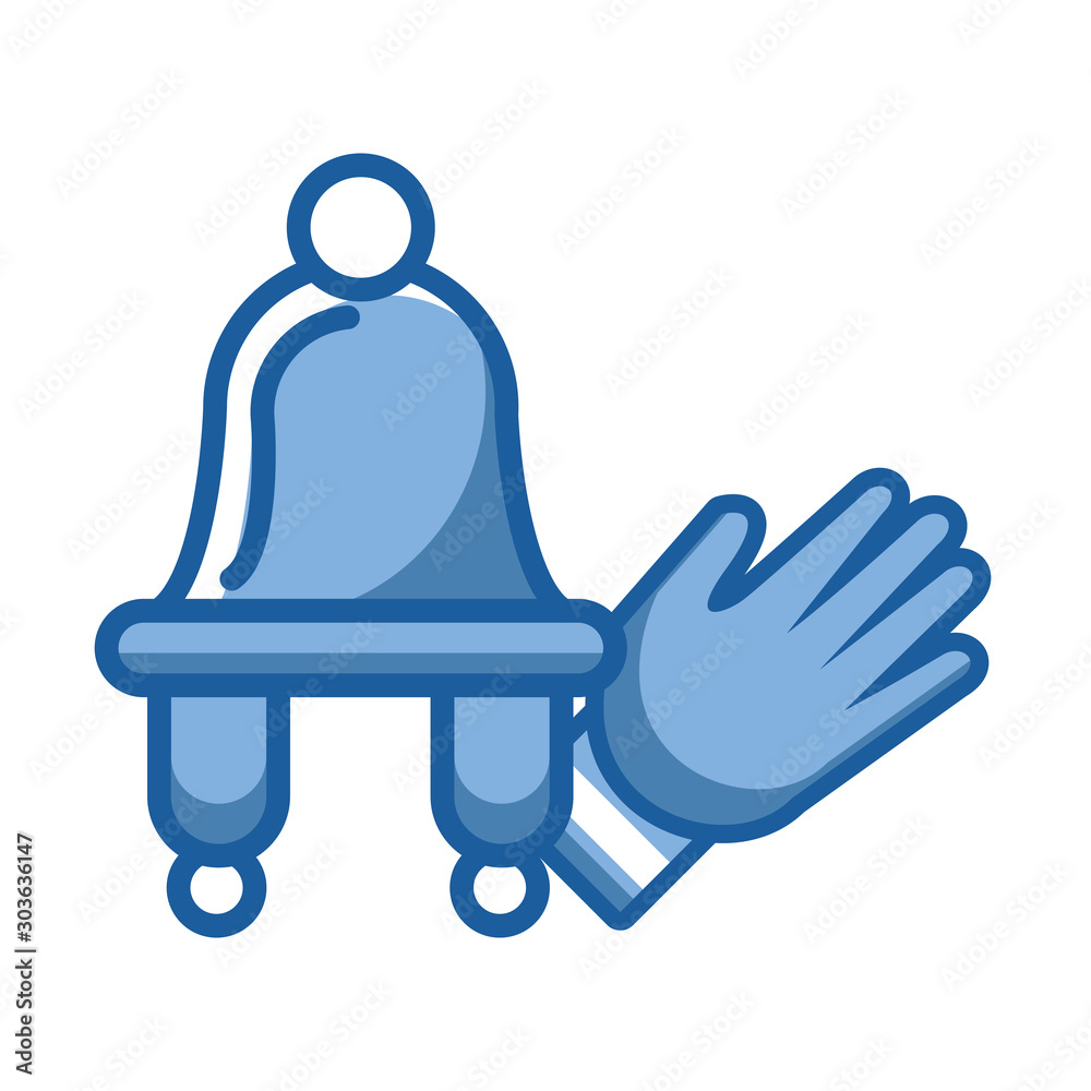 Fotografie winter hat seasonal clothes icon