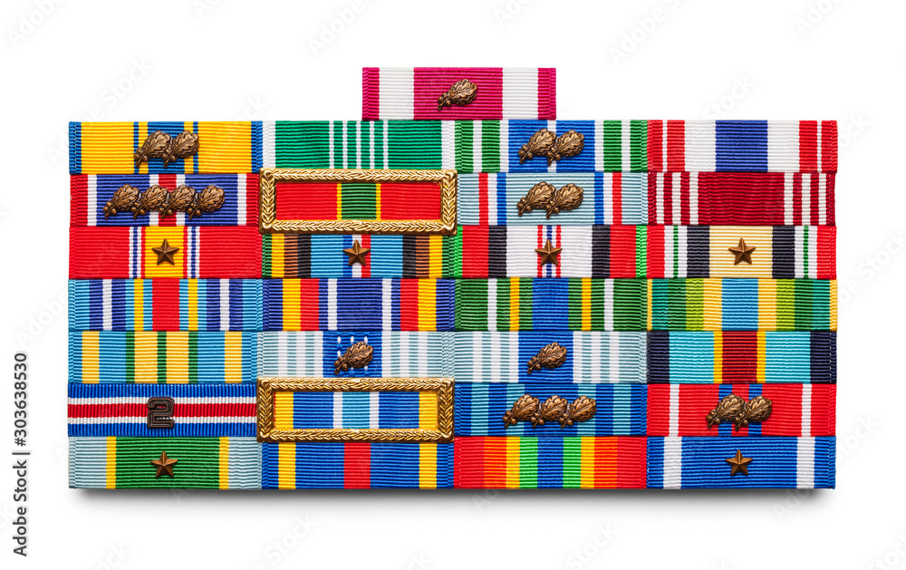 Fototapeta premium Military Ribbons