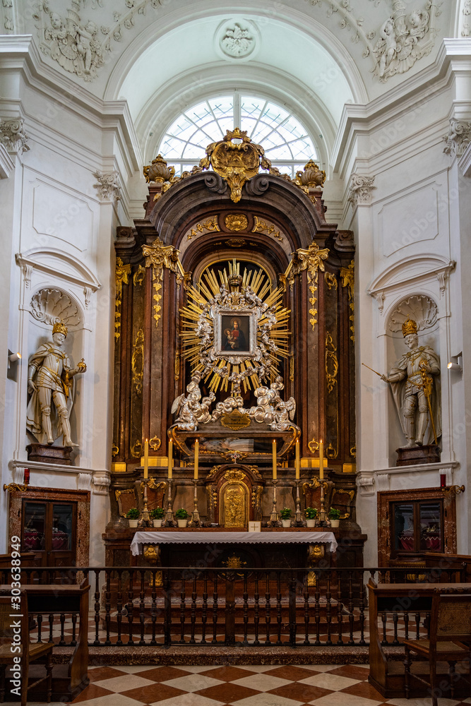 Capuchin church in Vienna Wien, Austria.