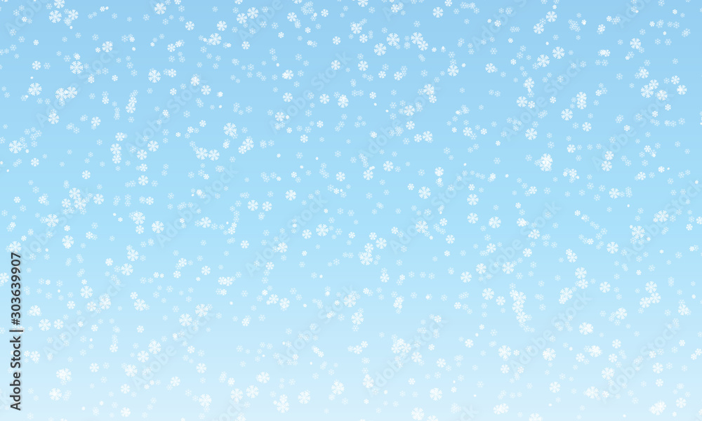 Snow pattern. Vector illustration.