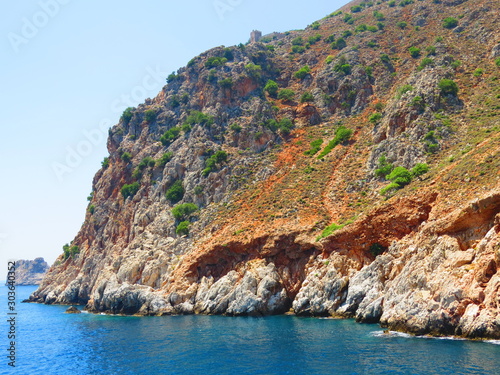 Coast Of Alanya. Turkey