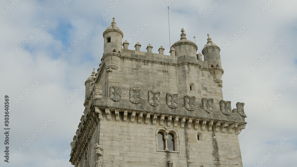 Famous Belem Tower in Lisbon - travel photography