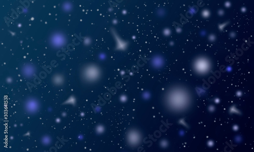 Night sky with stars