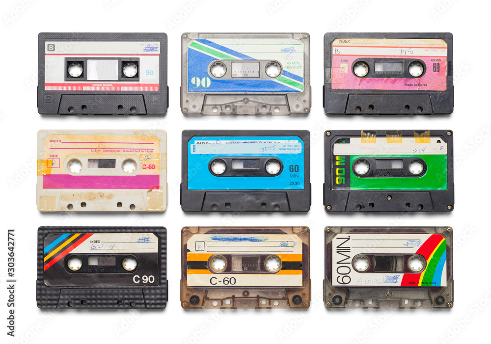 Old Tape Cassettes Old Tape Cassettes