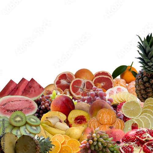 Fruits collection.