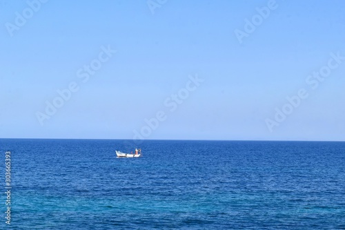 yacht in the sea © kanuni_10tr