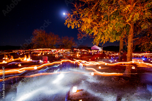 All Souls Day Hornitos Ca. Long expositor night Photography