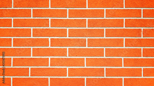 Clear brick wall texture background.