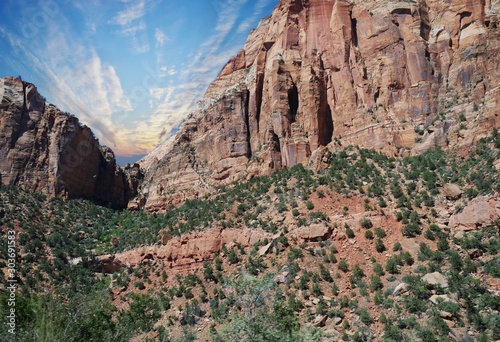 Zion National Park in Utah is one of the most popular national parks in America.