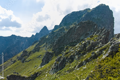 Landscape near Orlovets peak  Rila Mountain  Bulgaria