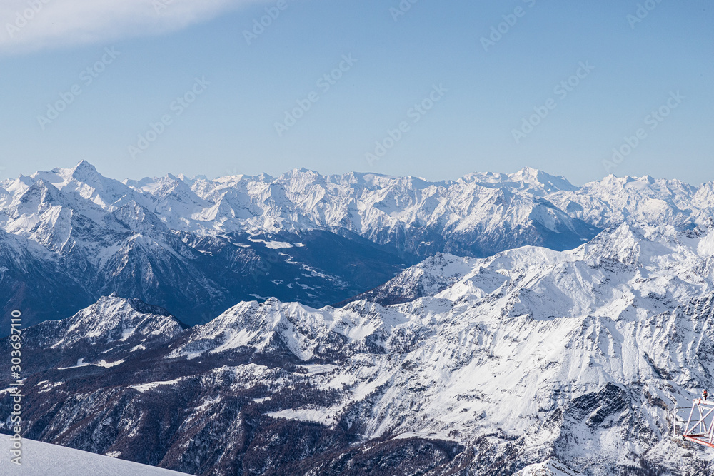 Beautiful Alps panorama