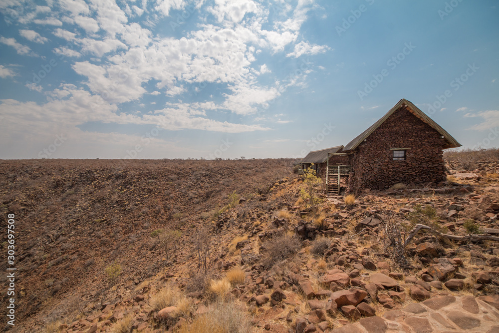 On the Etendeka Plateau with view of the Klip River valley, Grootberg, Namibia, Africa On the Etendeka Plateau with view of the Klip River valley, Grootberg, Namibia, Africa