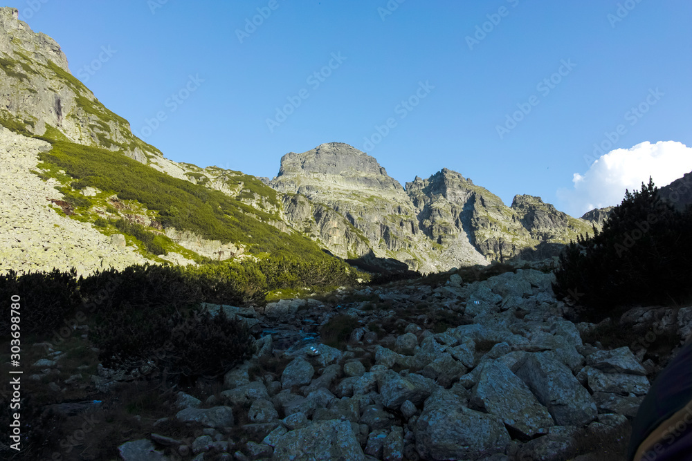 Landscape of Orlovets peak, Rila Mountain, Bulgaria