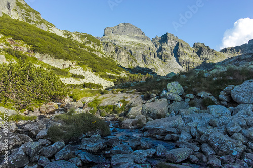 Landscape of Orlovets peak, Rila Mountain, Bulgaria